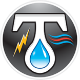Tri-State Water, Power & Air White Logo